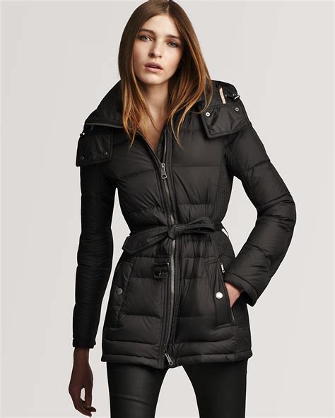 burberry down jacket women's